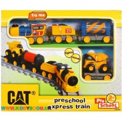 Железная дорога CAT PRE SCHOOL Toy State 80408